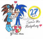 Happy Birthday Sonic - 27 Years by Teriko-Bubbles