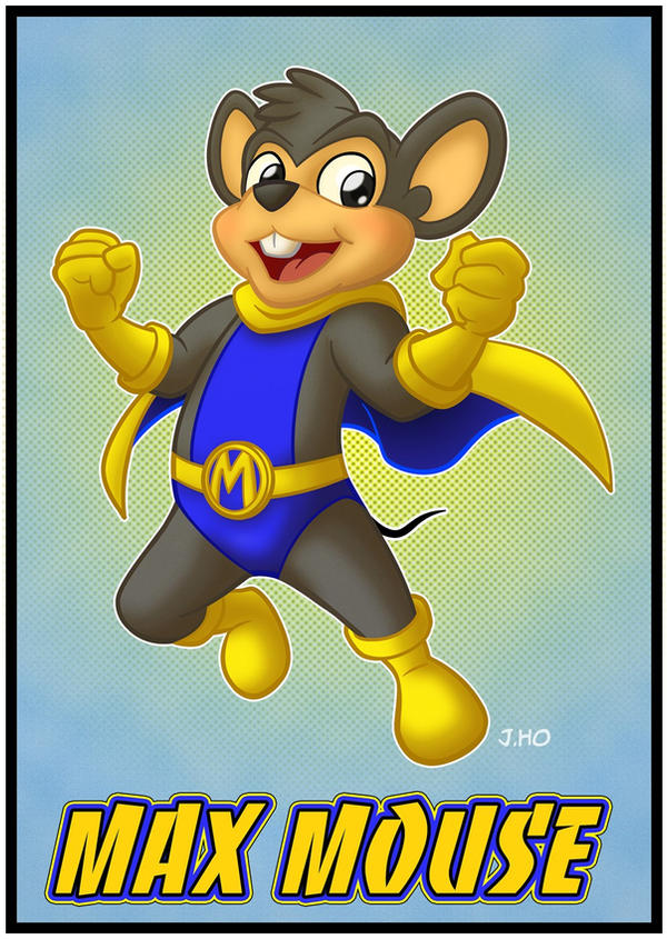 MAX MOUSE, Son of Mighty Mouse by mitofox on DeviantArt