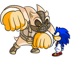 Sonic VS Bane