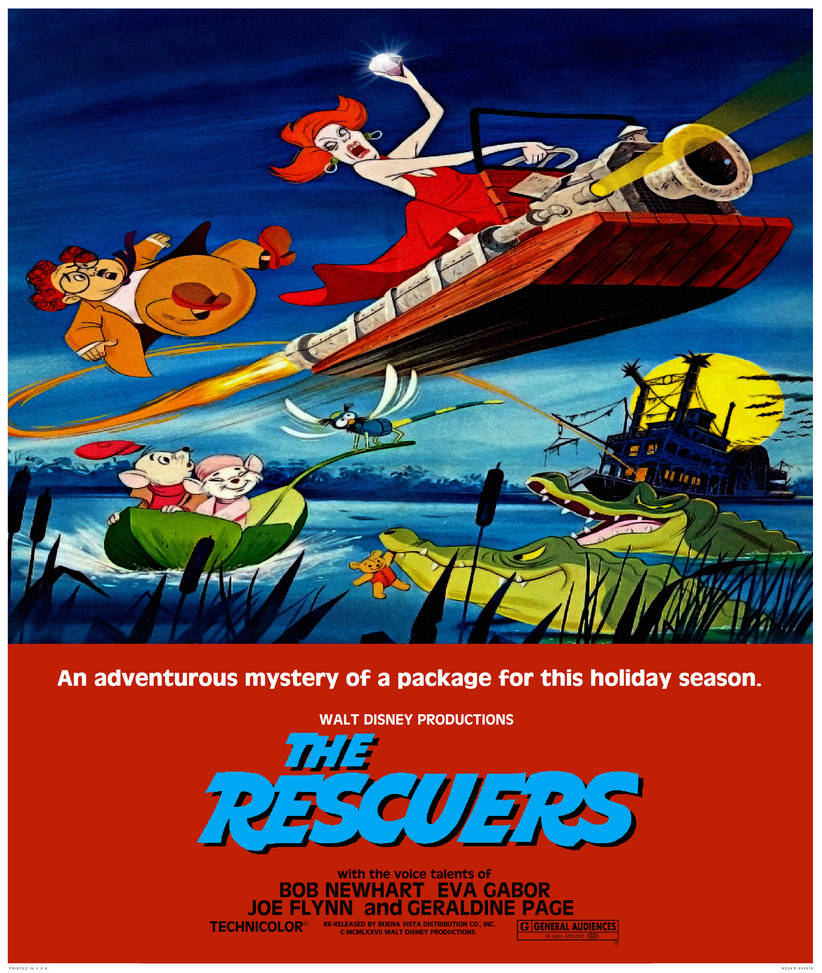 The Rescuers poster (1983) by GrayLord791 on DeviantArt