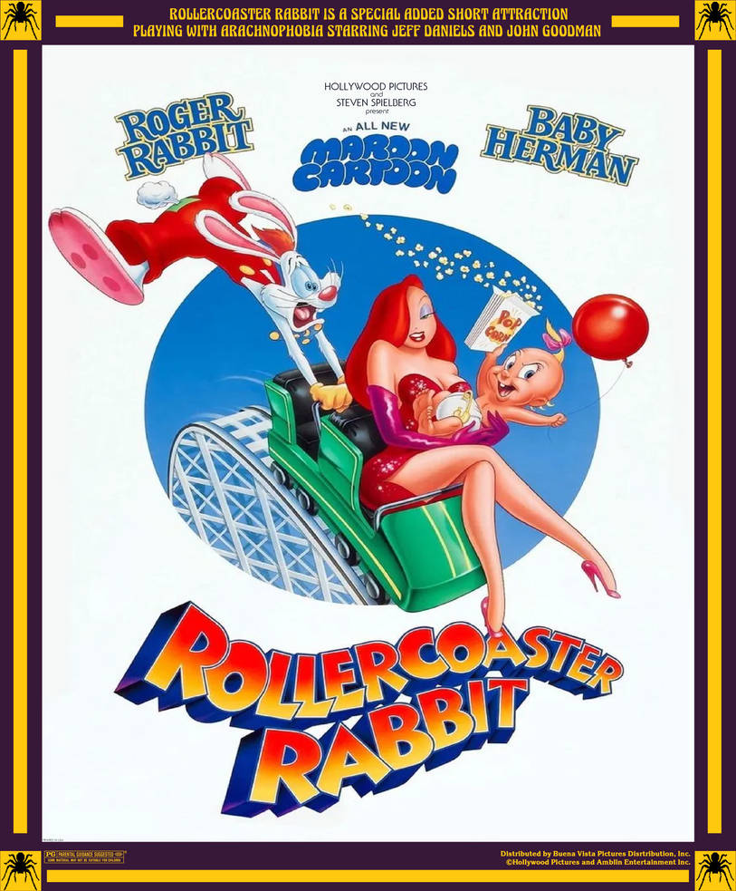 Rollercoaster Rabbit poster (Alternate) by GrayLord791 on DeviantArt