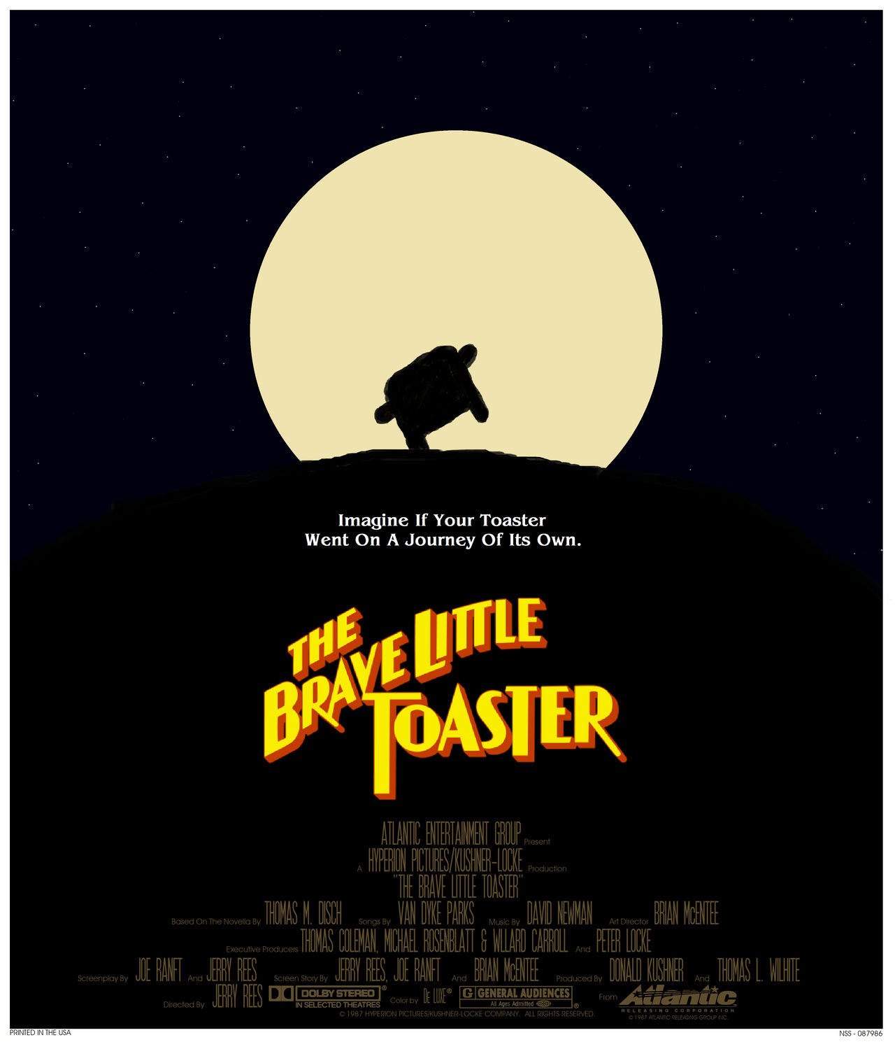 The Brave Little Toaster USA poster 3 by GrayLord791 on DeviantArt