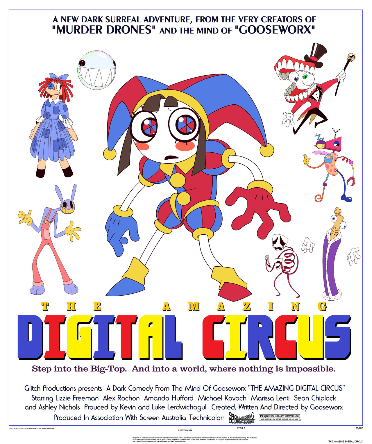 Circus Add The Amazing Digital Circus poster 03 (Retro-ish) by GrayLord791 on ...