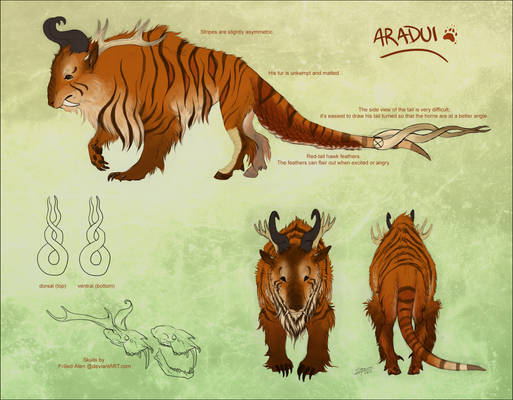 Ref Sheet: Aradui