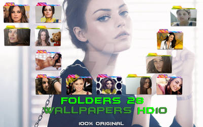 mila kunis folders 100% original