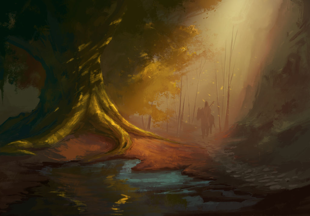Wander in the woods by kerimakyuz