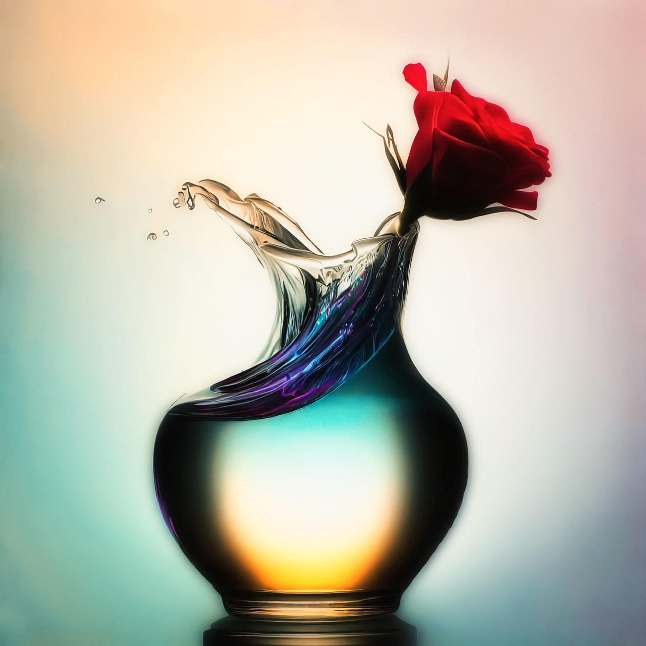 One rose by vigar on DeviantArt