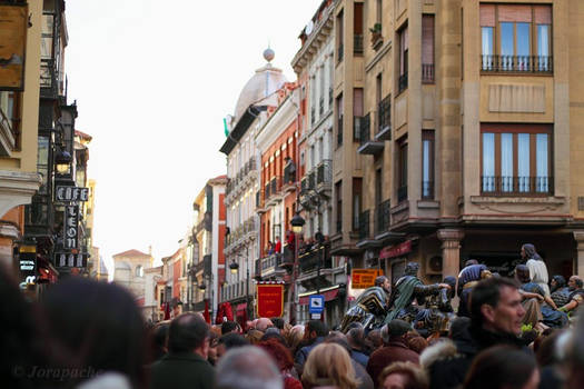 Holy week in Leon two years ago...