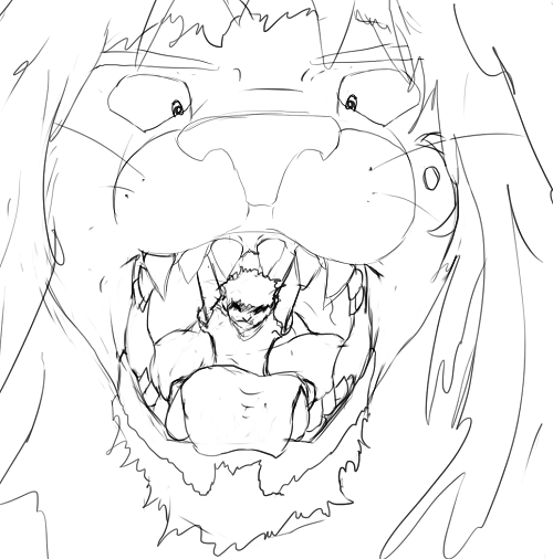 Lined Lion Jaws