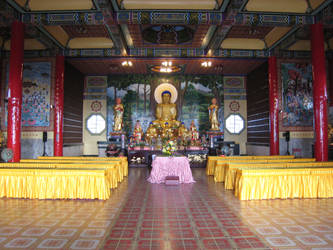 Inside Ba Gua temple, Taiwan