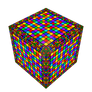 Very colorful cube