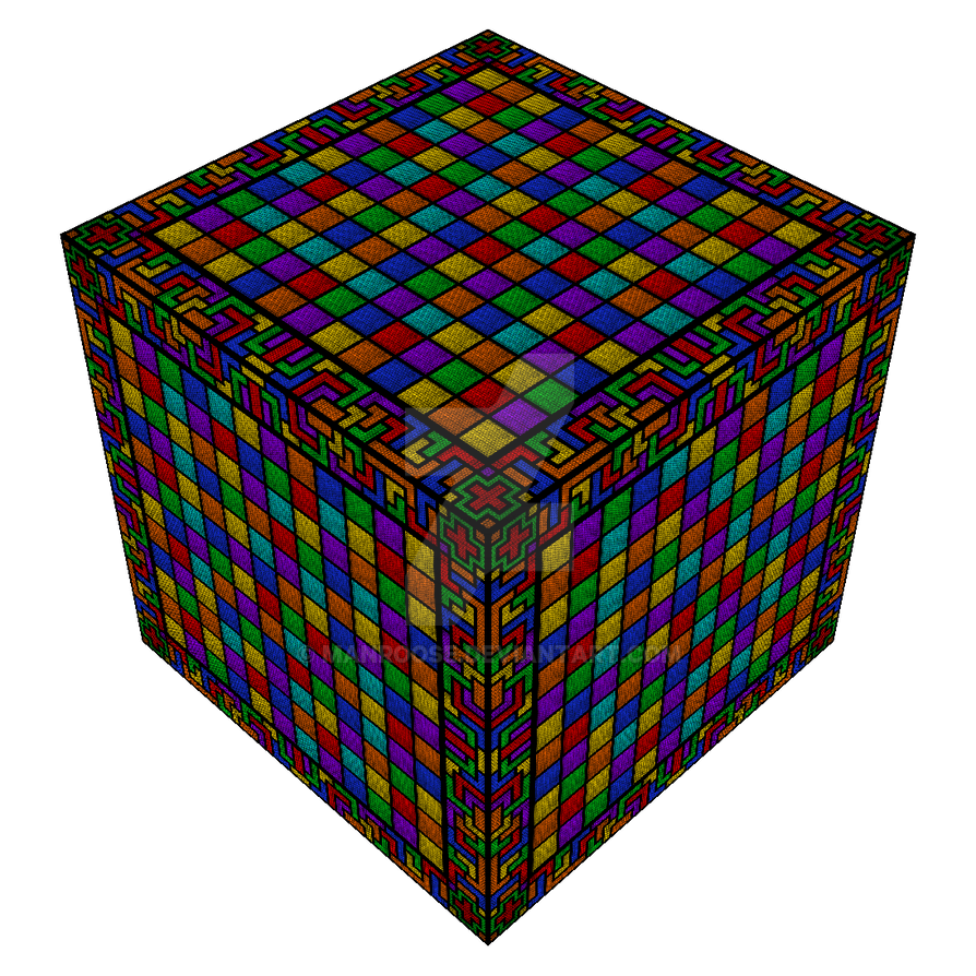 Tapesty cube by Manroose