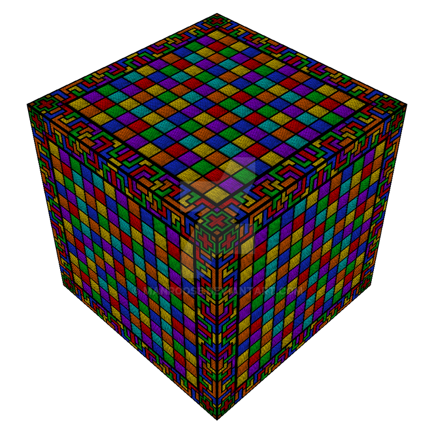 Tapesty cube by Manroose Tapesty cube by Manroose