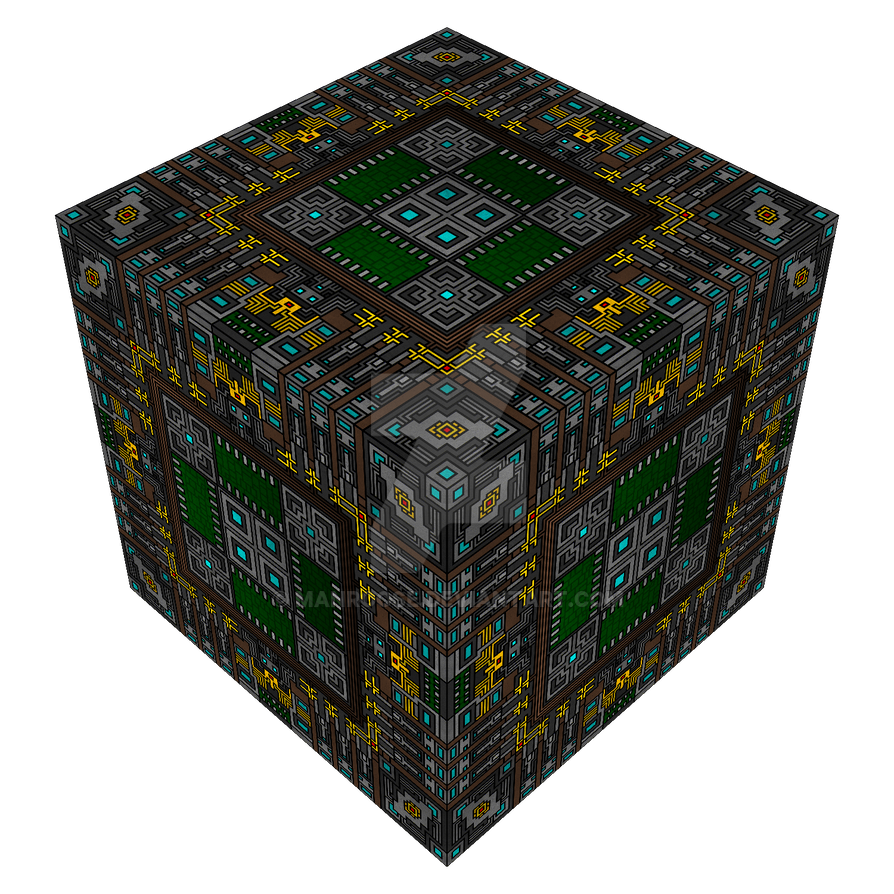 The Court of Edges in cube form (textured) by Manroose The Court of Edges in cube form (textured) by Manroose