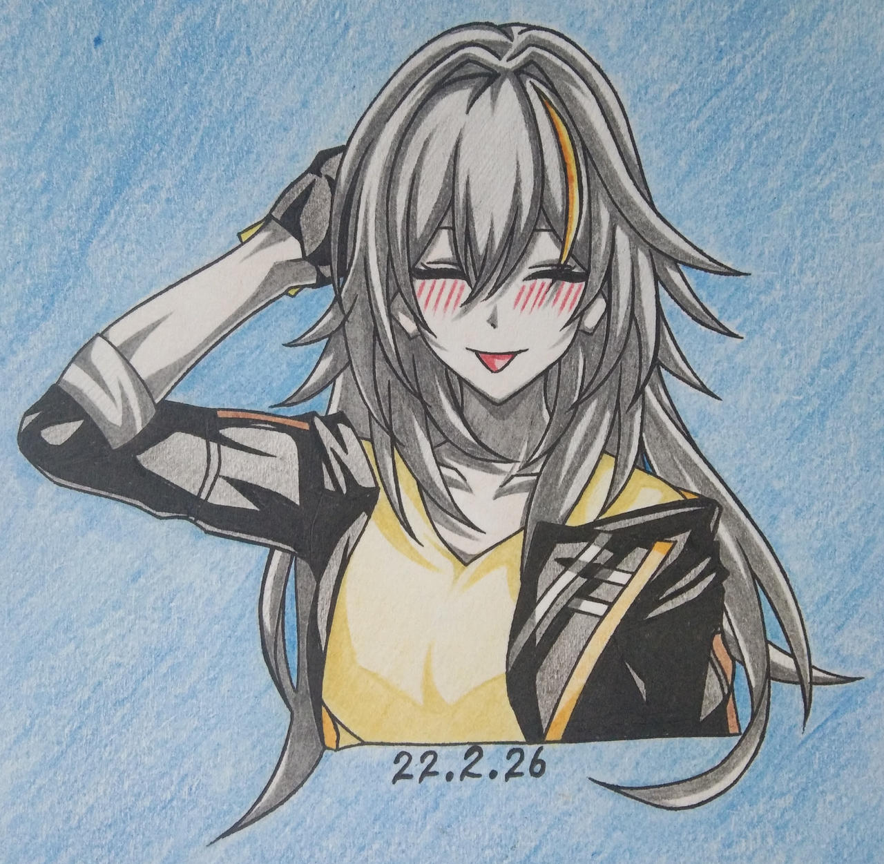 Stelle Drawing Draw 204 - Stelle, the trailblazer of HSR by JBlood92 on DeviantArt