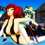 MMD Touhou Wrestling Festival Match.5