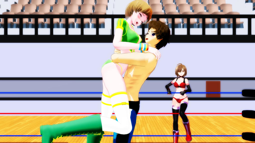 MMD Mixed Wrestling Chie VS Griff by tousato on DeviantArt.