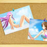 SUMMER PICS Riko and Satsuki - Kuroko no Basket