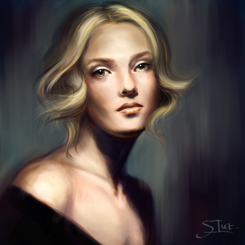 Digital painting study