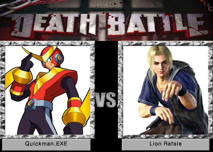 Death Battle - Quickman.EXE vs Lion Rafale by mnh0412 on DeviantArt