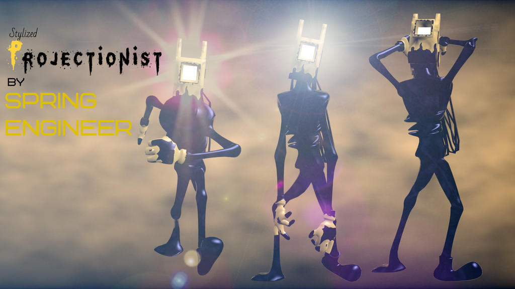 Stylized Projectionist V2 by me)))) by Moonsler on DeviantArt
