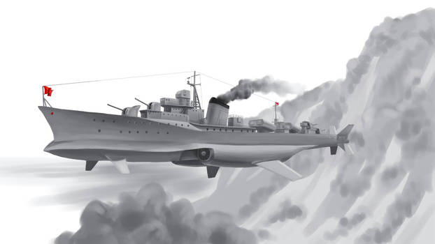 Anshan Type Destroyer(airship refit)