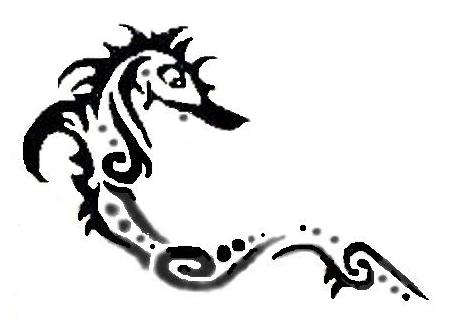 seahorse tattoo by GraveUnicorn on DeviantArt seahorse tattoo by GraveUnicorn on DeviantArt