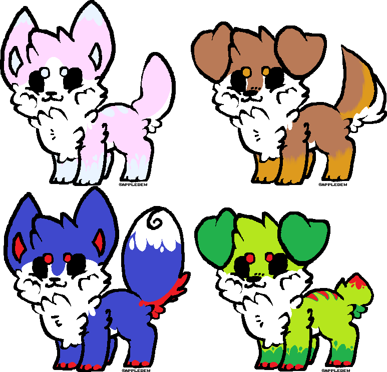 Fursona Adoptable Pups