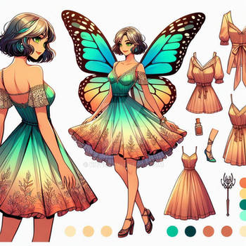 Butterfly Lady (C1)