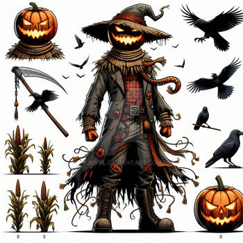 ADOPT : Pumpkin Scarecrow (C1)