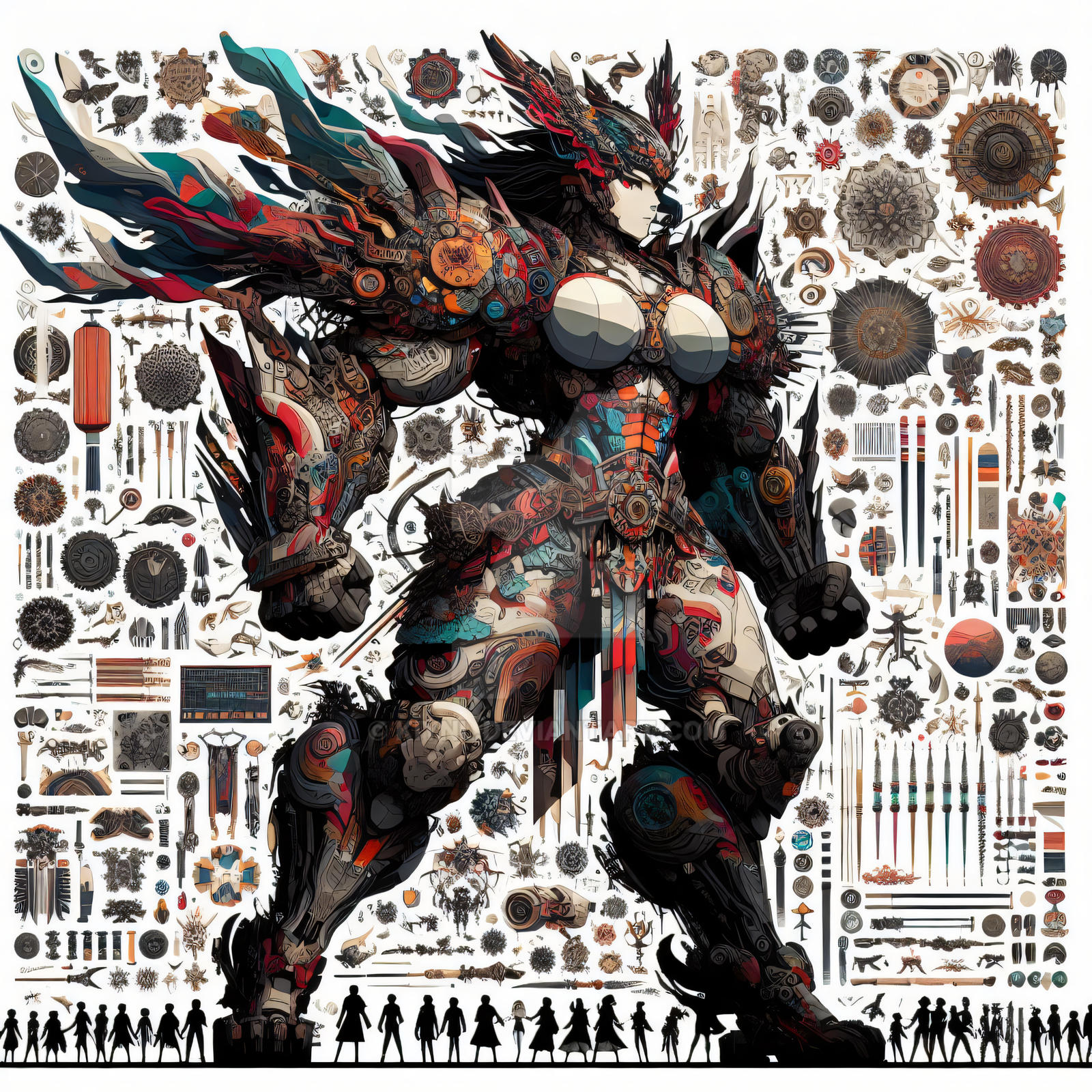 ADOPT : Xin Mecha (C3) by KiynL on DeviantArt