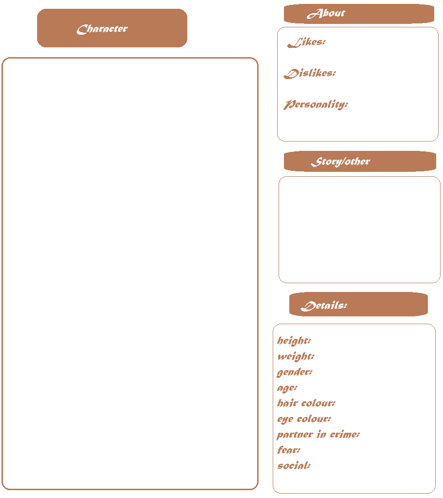 Character Base Chart Character sheet base by cheese-drop on DeviantArt