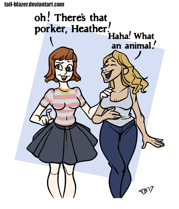 Deviantart Being Rude Rude Girls 1 by Tail-Blazer on DeviantArt
