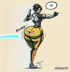 Overwatch Tracer Butt