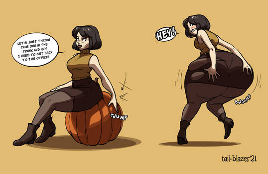 Sophia's Pumpkin Ass