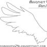 Magnet Angel Wing-Patten