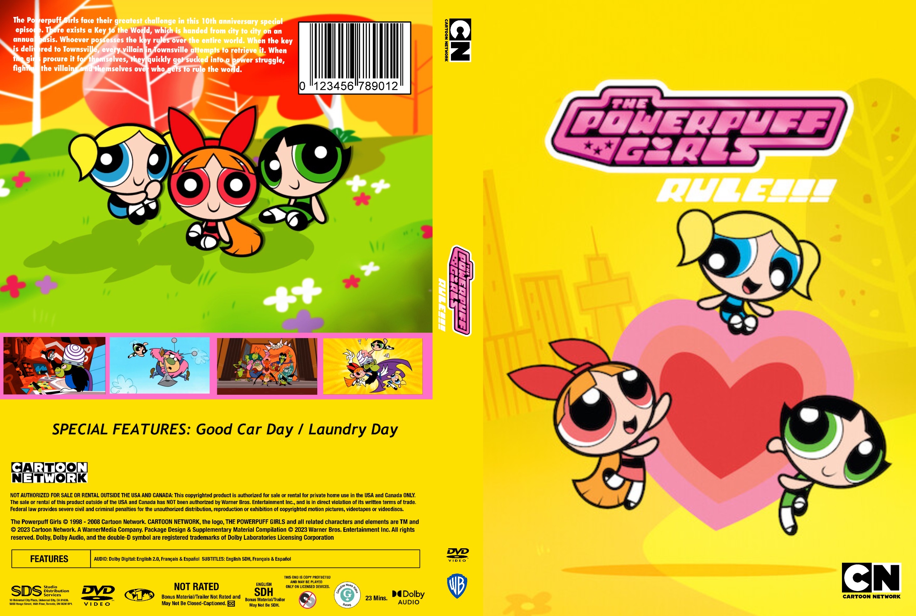 Ppg Rule The Powerpuff Girls Rule!!! 2008 DVD Cover by JacobBall2002 on DeviantArt
