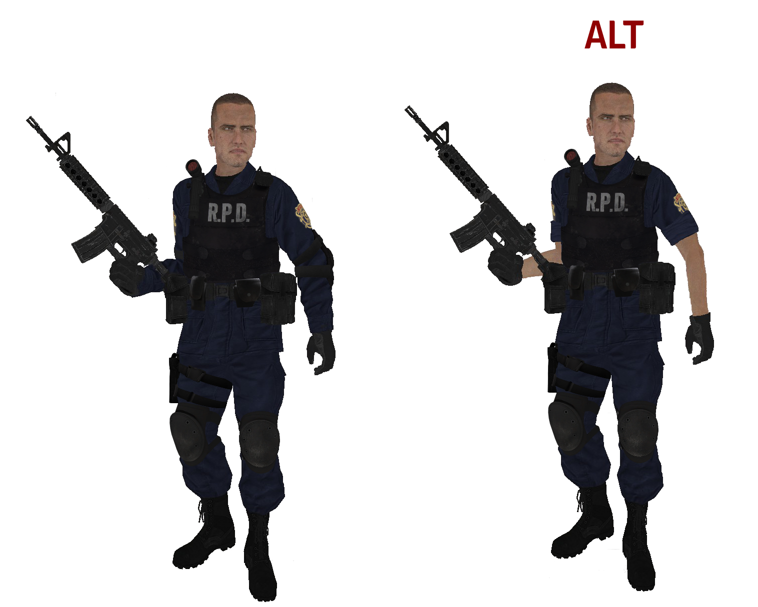Li Mini Rpd Officer (Resident Evil) R.P.D SWAT, Officer Timothy Greene by Sketchman911 on ...