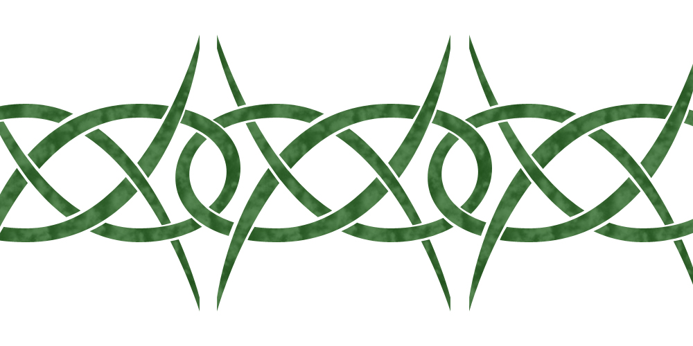 Continuous Celtic-y Tattoo