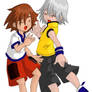 Chibi Sora and Chibi Riku 2