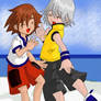 Chibi Sora and Chibi Riku 3