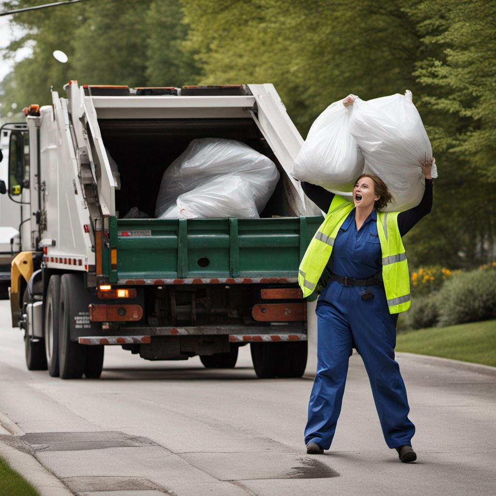 Super strong garbage woman by cleantrash on DeviantArt