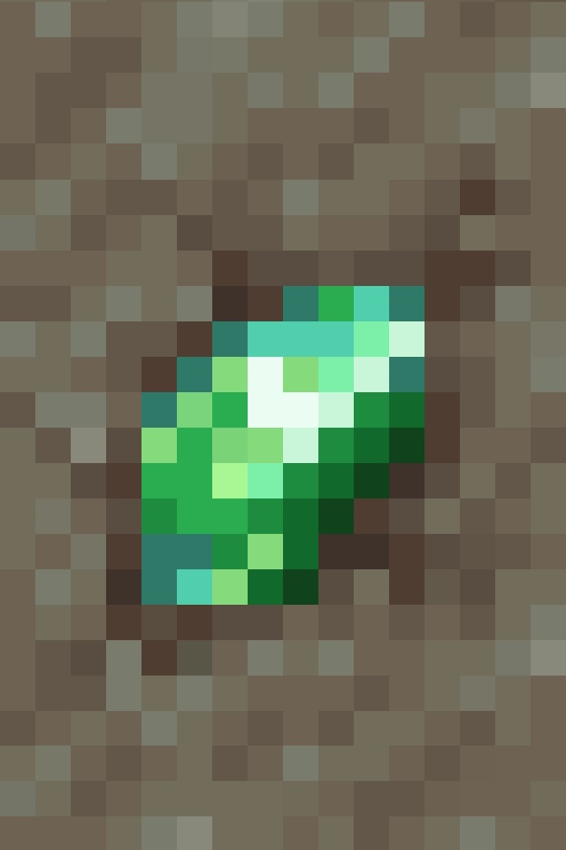 Minecraft Emerald Ore Wallpaper minecraft-emerald-ore-wallpaper