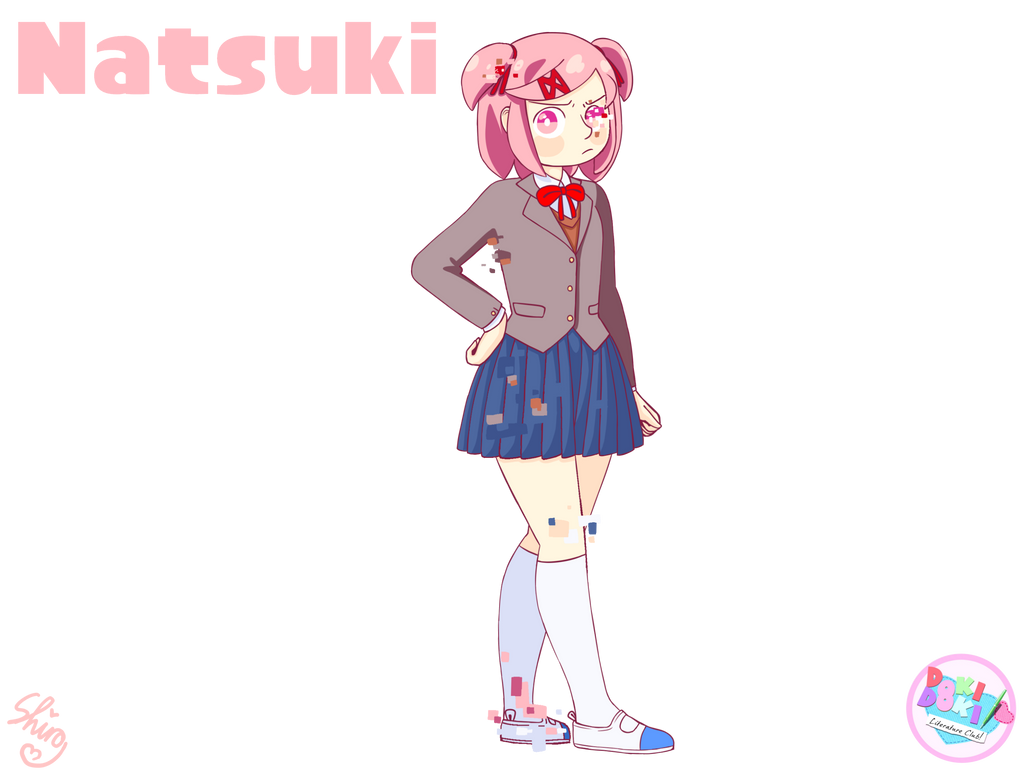 Natsuki by ShiroIsAnArtist on DeviantArt