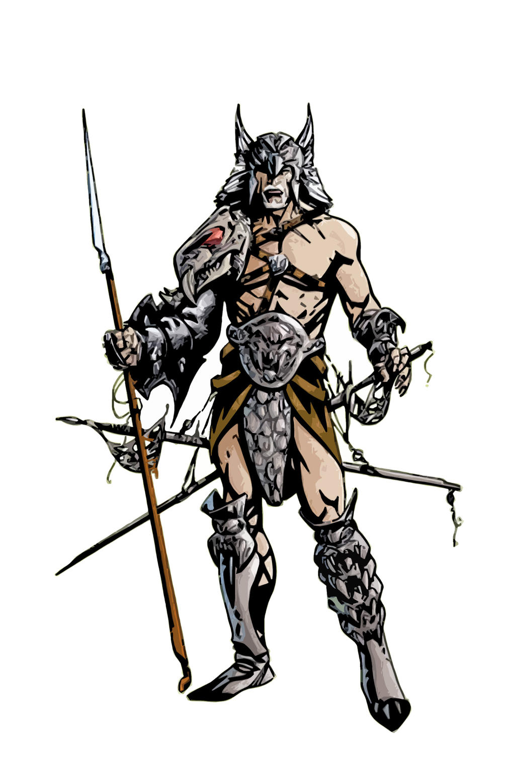 Travis DC Comics.The Warlord.Bart Sears by Patricknedkeith on