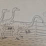 Gallimimus encounter