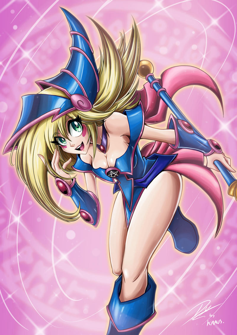 Dark Magician Girl By Kraus Illustration On Deviantart Dark Magician Girl By Kraus Illustration On Deviantart