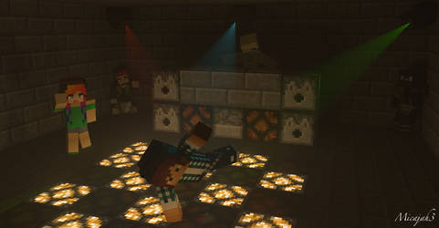 Minecraft Rave by micajah3