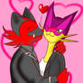 Pokemon furries: A kiss for my precious Queen