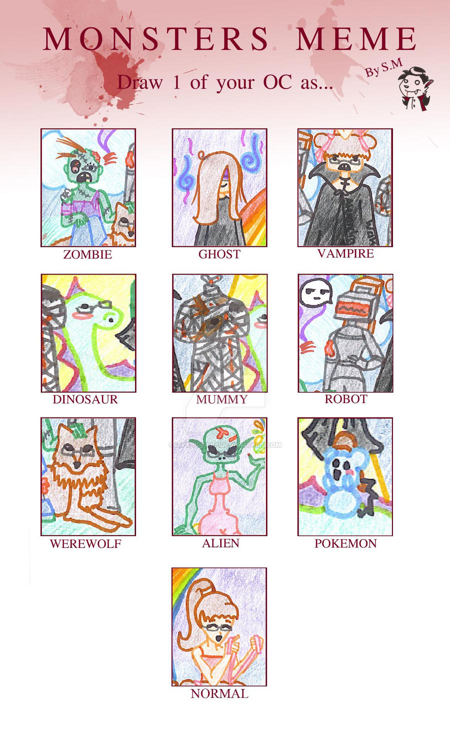 Monster Mem Monsters Meme by Life-Is-Fake on DeviantArt